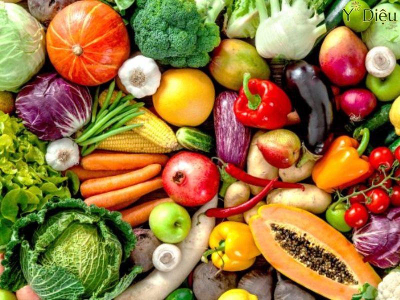 Chế độ ăn uống đủ chất và nhiều chất sơ sẽ tốt cho dạ dày và hệ tiêu hóa